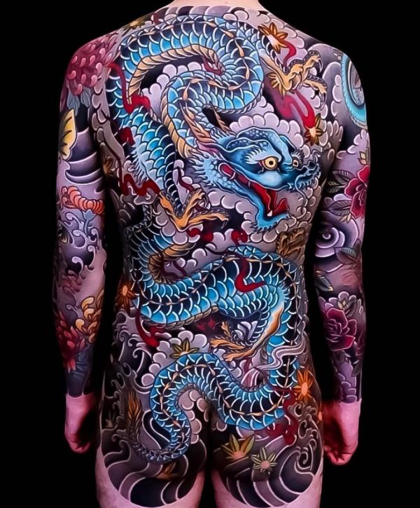 Japanese Dragon Tattoos: An Inked Journey Through History, Myth, and Symbolism