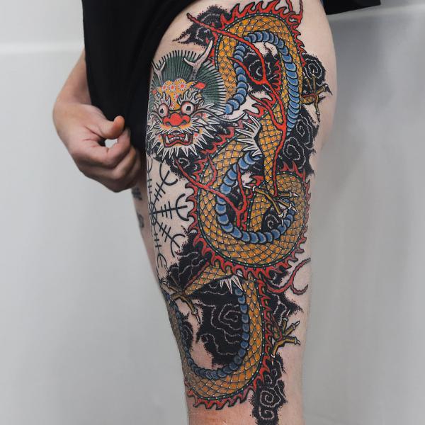 Japanese Dragon Tattoos: An Inked Journey Through History, Myth, and Symbolism