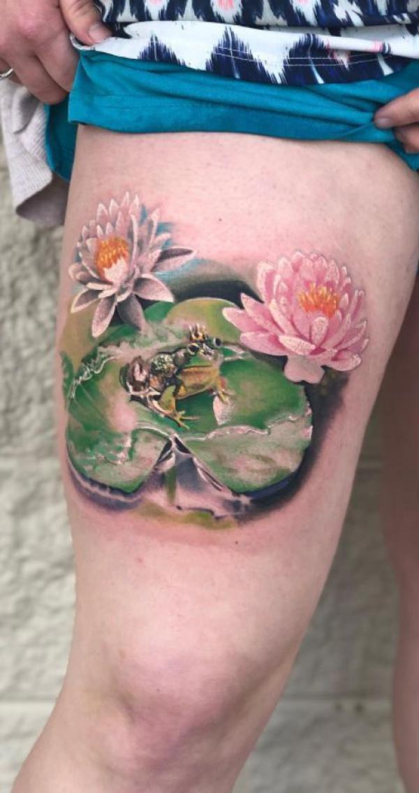 40 Unique Water Lily Tattoos: Designs and their Meanings