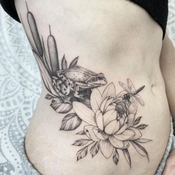 40 Unique Water Lily Tattoos: Designs and their Meanings