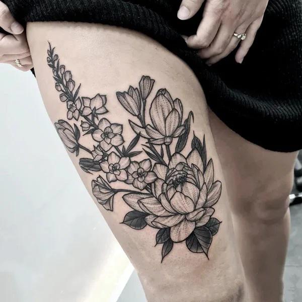 40 Unique Water Lily Tattoos: Designs and their Meanings
