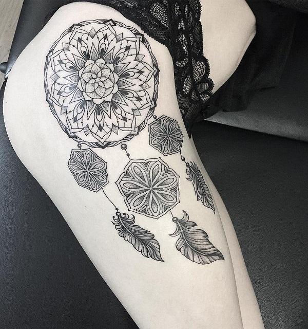 90 Dreamcatcher Tattoo Designs for Women