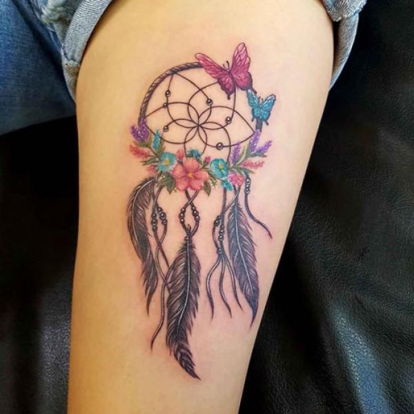 90 Dreamcatcher Tattoo Designs for Women