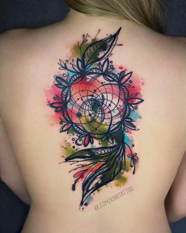 90 Dreamcatcher Tattoo Designs for Women