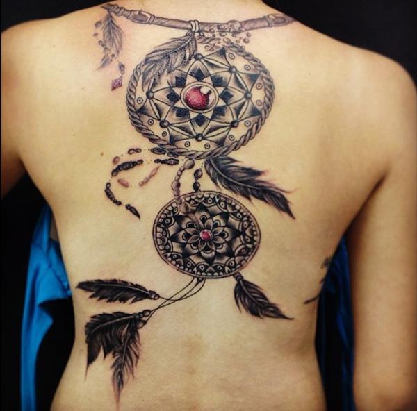 90 Dreamcatcher Tattoo Designs for Women