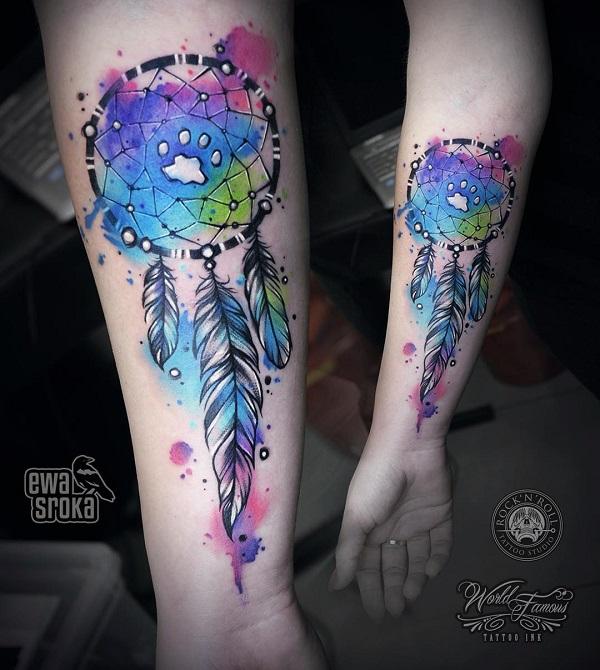 90 Dreamcatcher Tattoo Designs for Women
