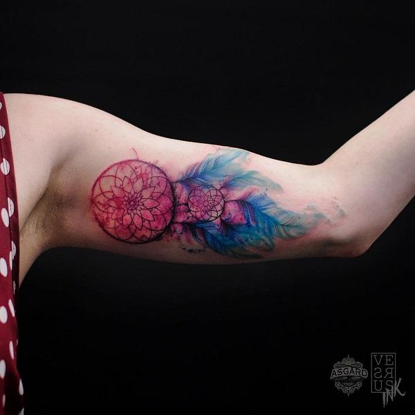 90 Dreamcatcher Tattoo Designs for Women