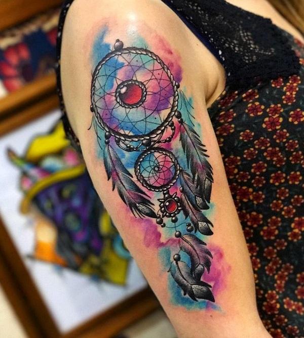 90 Dreamcatcher Tattoo Designs for Women