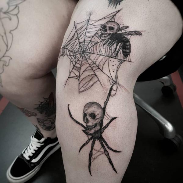 Spider Web Tattoos: Unraveling the Intricate Symbolism