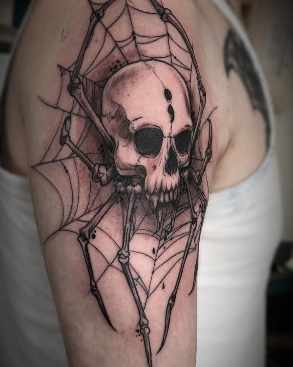 Spider Web Tattoos: Unraveling the Intricate Symbolism