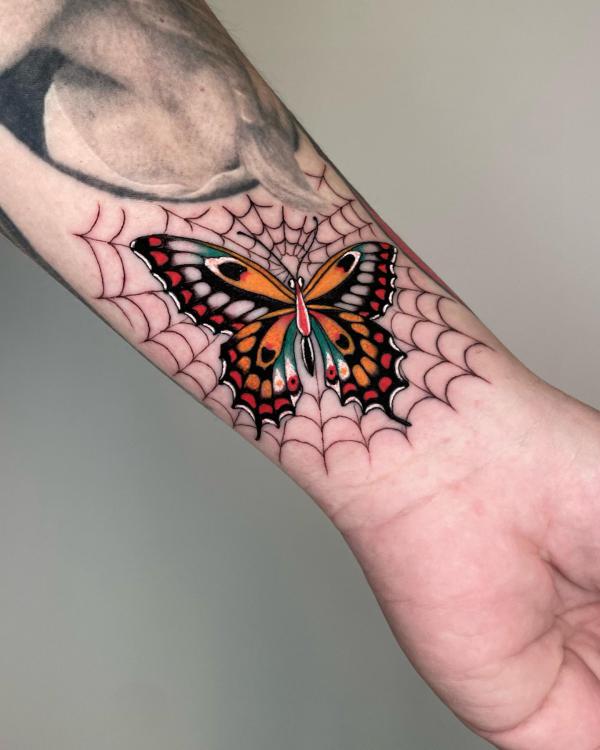 Spider Web Tattoos: Unraveling the Intricate Symbolism