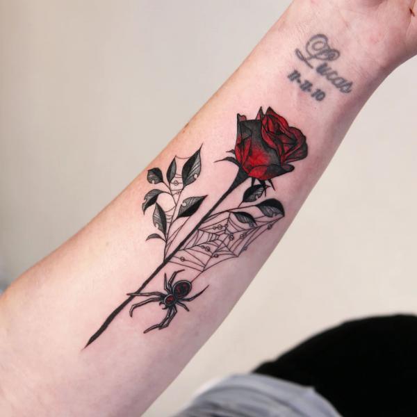 Spider Web Tattoos: Unraveling the Intricate Symbolism
