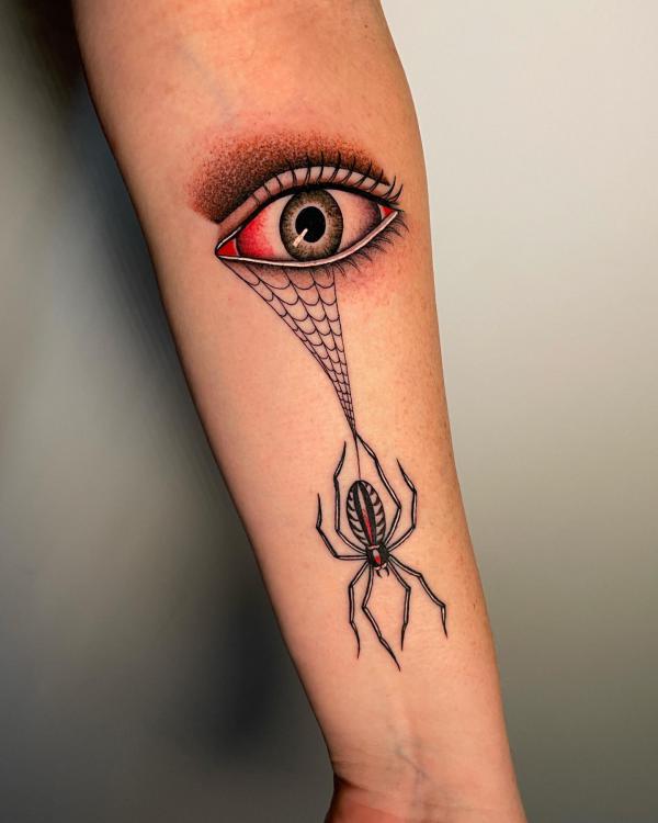Spider Web Tattoos: Unraveling the Intricate Symbolism