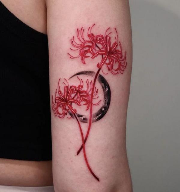 Unveiling the Beauty and Symbolism of Spider Lily Tattoos