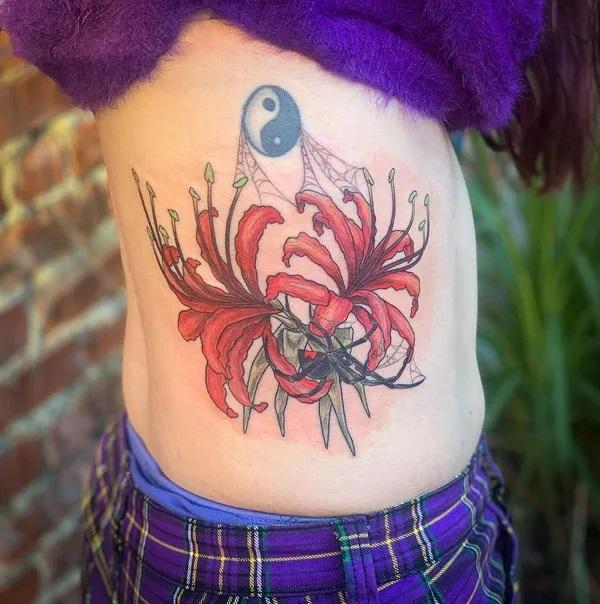 Unveiling the Beauty and Symbolism of Spider Lily Tattoos