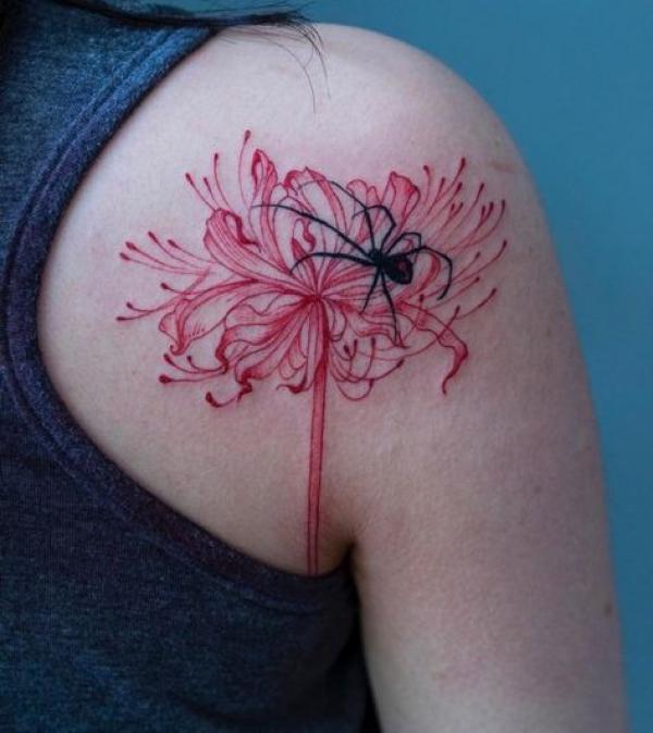 Unveiling the Beauty and Symbolism of Spider Lily Tattoos