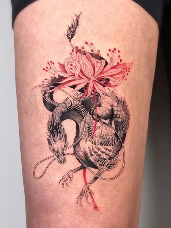 Unveiling the Beauty and Symbolism of Spider Lily Tattoos