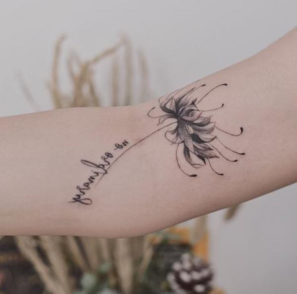 Unveiling the Beauty and Symbolism of Spider Lily Tattoos