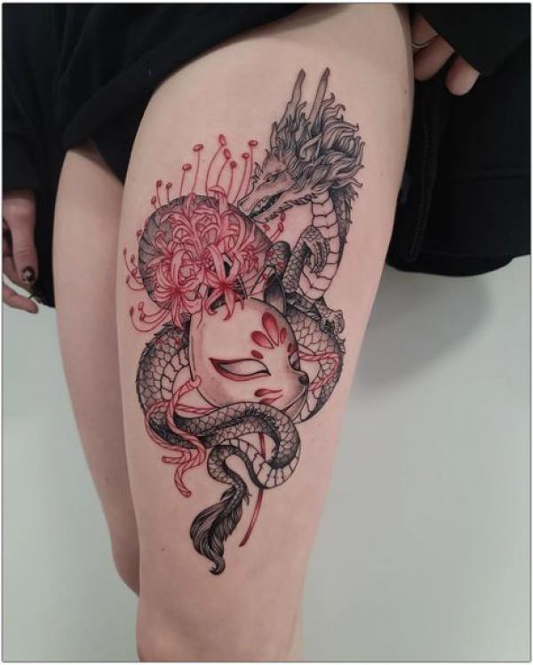 Unveiling the Beauty and Symbolism of Spider Lily Tattoos