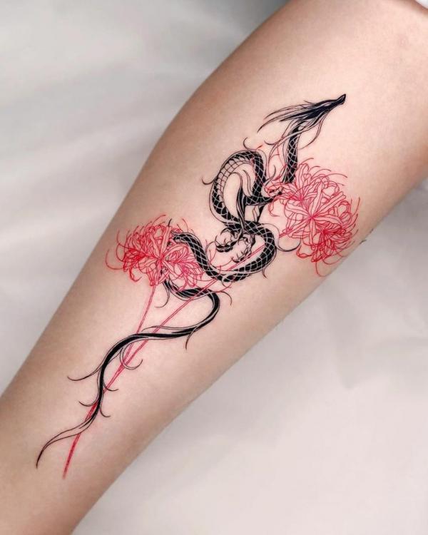 Unveiling the Beauty and Symbolism of Spider Lily Tattoos