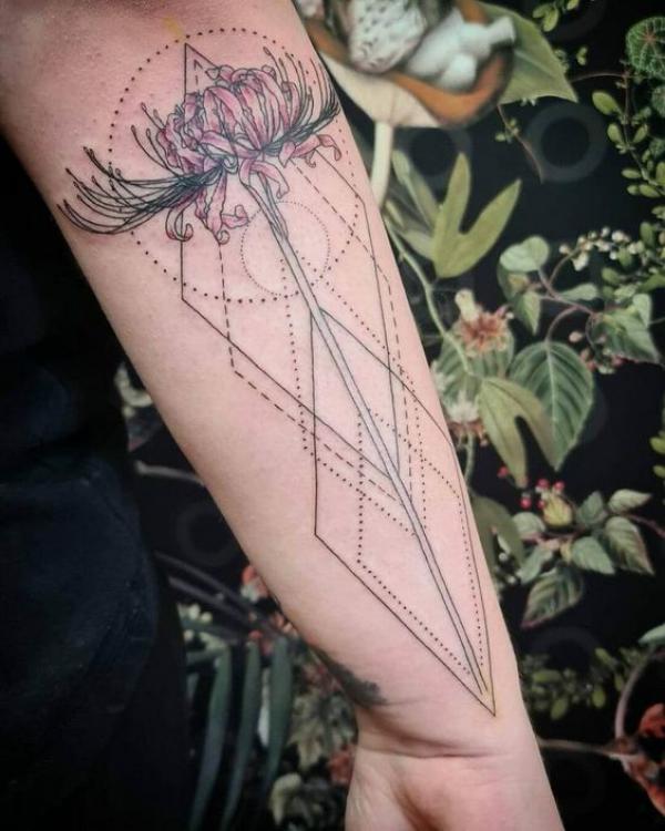 Unveiling the Beauty and Symbolism of Spider Lily Tattoos