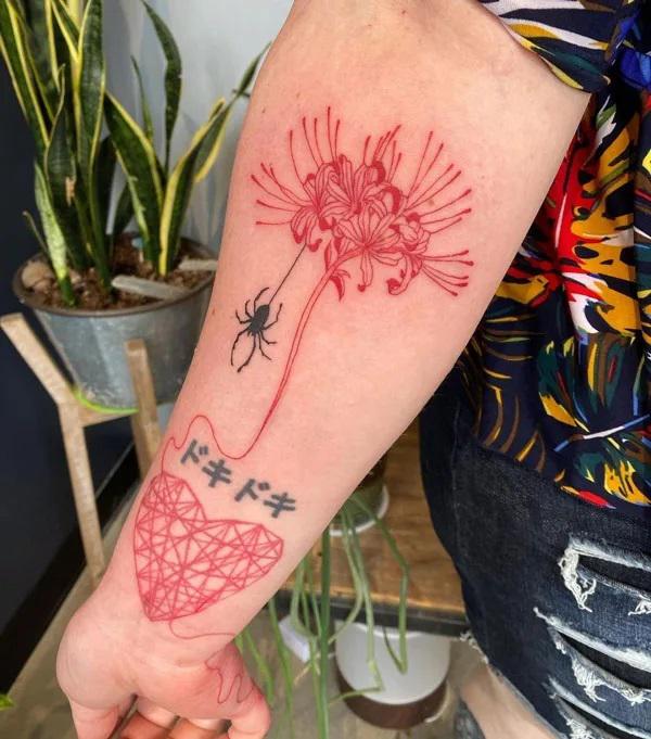 Unveiling the Beauty and Symbolism of Spider Lily Tattoos