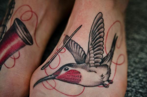 70 Amazing Hummingbird Tattoo Designs