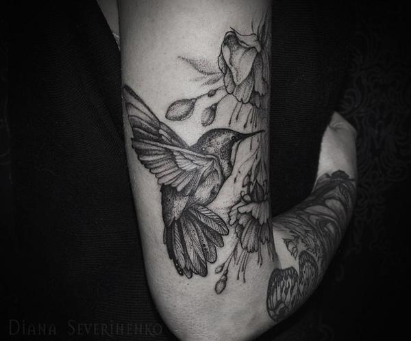 70 Amazing Hummingbird Tattoo Designs