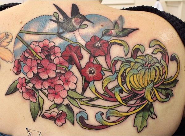 70 Amazing Hummingbird Tattoo Designs