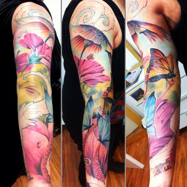 70 Amazing Hummingbird Tattoo Designs