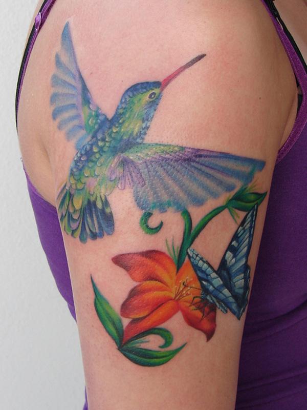 70 Amazing Hummingbird Tattoo Designs