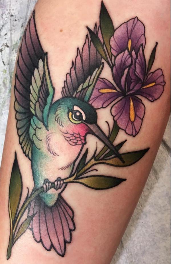 70 Amazing Hummingbird Tattoo Designs