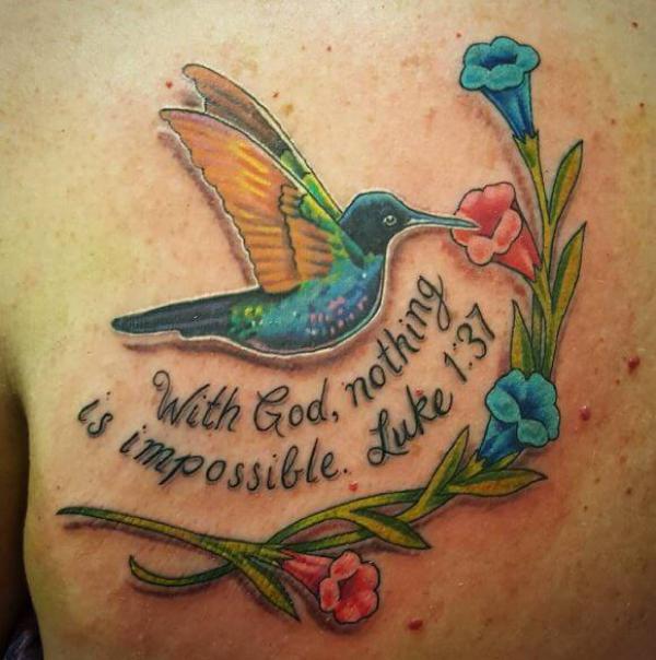70 Amazing Hummingbird Tattoo Designs