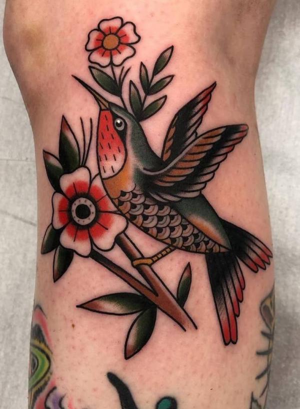 70 Amazing Hummingbird Tattoo Designs