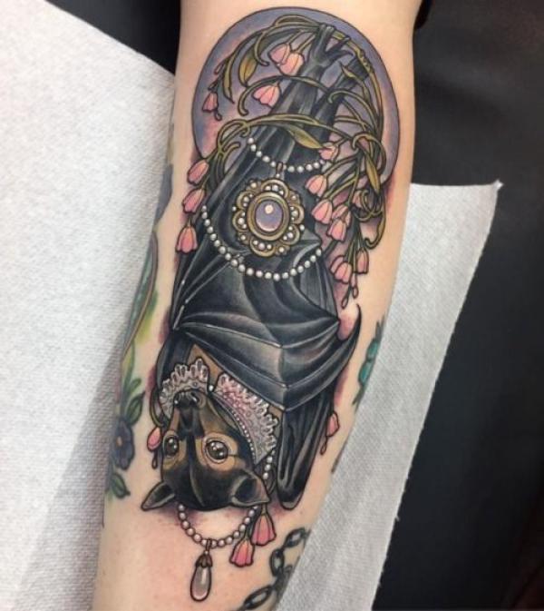 Bat Tattoos: Meanings, Styles and Design Ideas