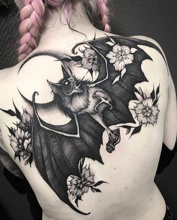 Bat Tattoos: Meanings, Styles and Design Ideas