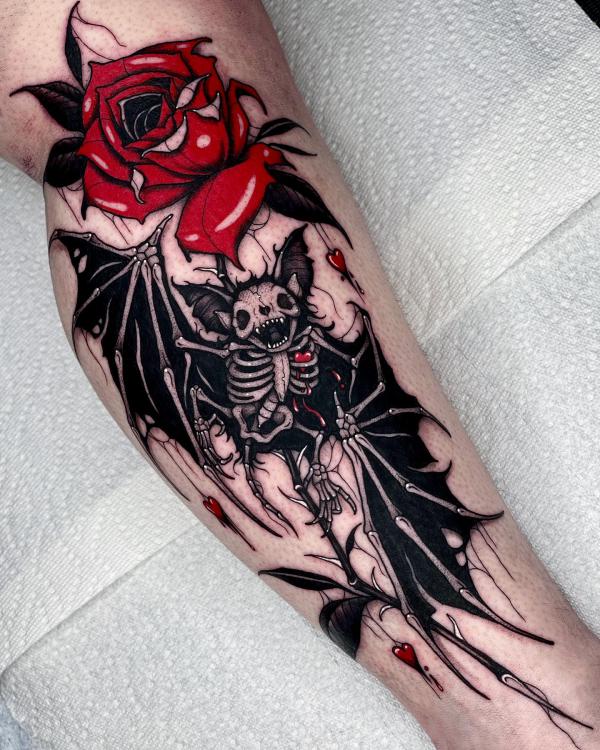 Bat Tattoos: Meanings, Styles and Design Ideas