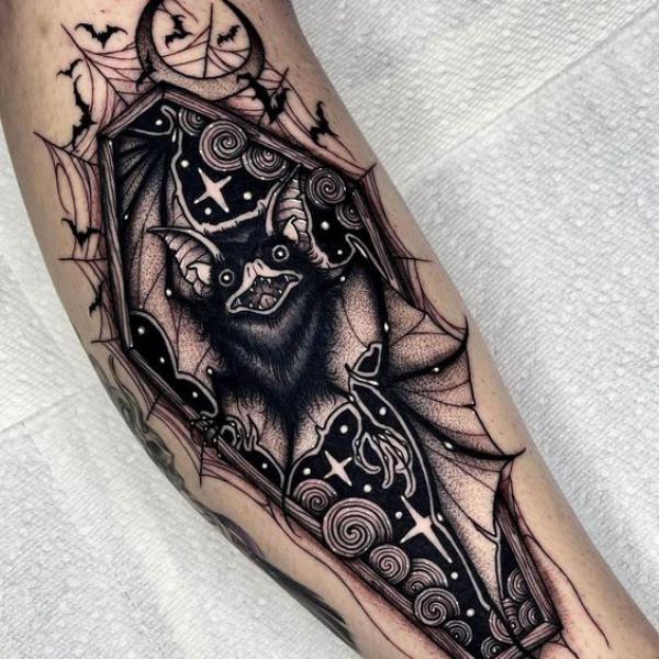 Bat Tattoos: Meanings, Styles and Design Ideas