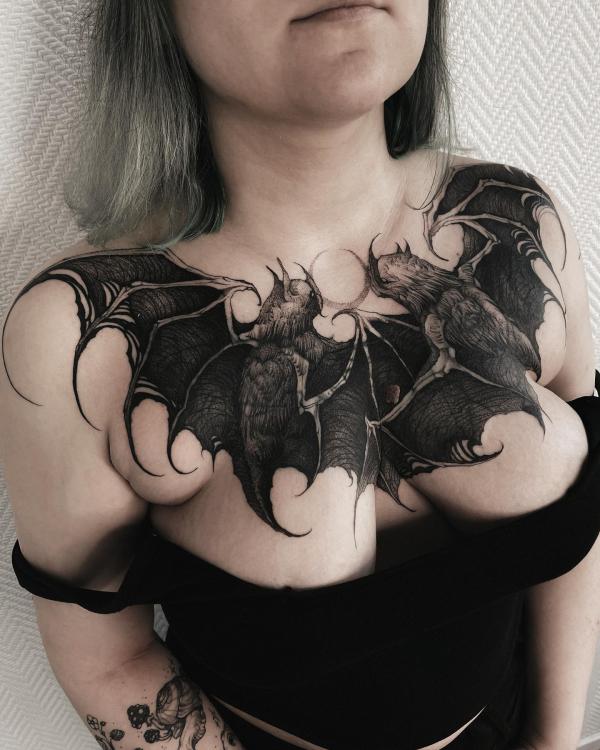 Bat Tattoos: Meanings, Styles and Design Ideas