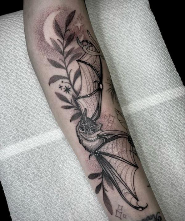 Bat Tattoos: Meanings, Styles and Design Ideas