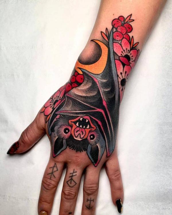 Bat Tattoos: Meanings, Styles and Design Ideas