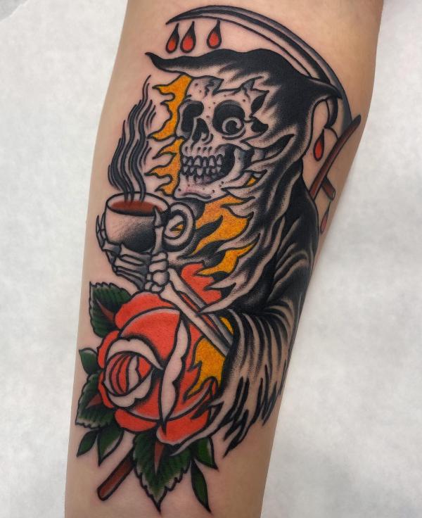 Traditional Rose Tattoos: A Timeless Symbol Inked in Skin