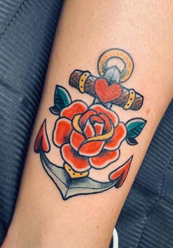 Traditional Rose Tattoos: A Timeless Symbol Inked in Skin