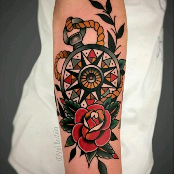 Traditional Rose Tattoos: A Timeless Symbol Inked in Skin