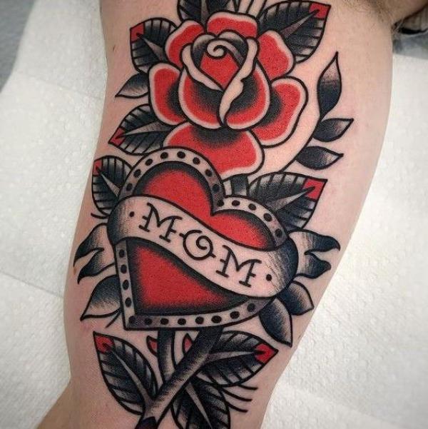 Traditional Rose Tattoos: A Timeless Symbol Inked in Skin