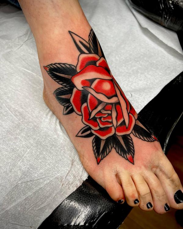 Traditional Rose Tattoos: A Timeless Symbol Inked in Skin