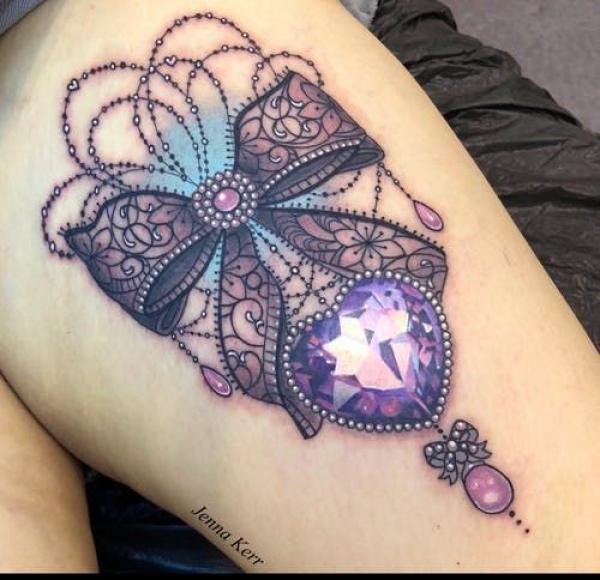 60 Inspiring Diamond Tattoo Designs and Their Meanings