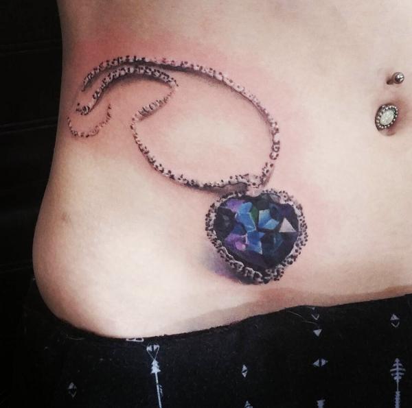 60 Inspiring Diamond Tattoo Designs and Their Meanings