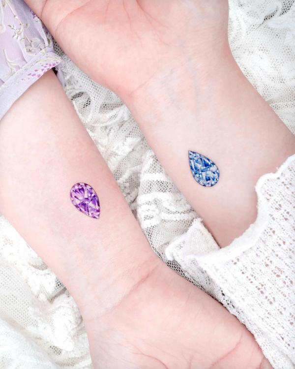 60 Inspiring Diamond Tattoo Designs and Their Meanings
