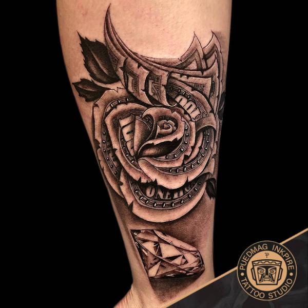 60 Inspiring Diamond Tattoo Designs and Their Meanings